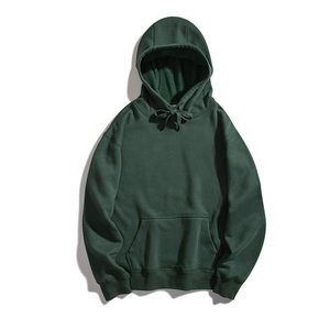 Sudadera con Capucha para Hombre 100% Algodón, Felpa Francesa Gruesa, Personalizada, Talla Grande, Diseño Sólido, Impresión Serigráfica para Otoño - Product Image 5