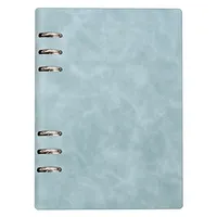 Carnet à couverture rigide écologique en cuir PU A5, reliure thermique, pour affaires, école, bureau, cadeau promotionnel professionnel