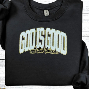 Bán Buôn Chenille Thư Các Bản Vá Lỗi Sắt Trên Cô Gái Đầy Màu Sắc Trường Phụ Nữ Lớn Thiên Chúa Là Tốt Thư Chenille Các Bản Vá Lỗi Cho Hoodies - Product Image 2