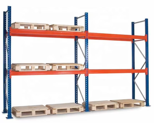 Estantería de acero de alta resistencia Sistema de estantería de palets Estantería de almacenamiento con recubrimiento en polvo Estantes de acero industriales ajustables - Product Image 6