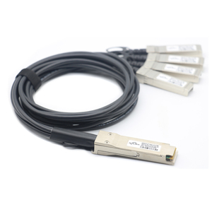 Qsfp 4x10g DAC tương thích mellanox/<span class=keywords><strong>Cisco</strong></span>/cây bách xù 40g qsfp + đến 4x10G SFP + Thiết bị chuyển mạch sử dụng trực tiếp đính kèm đồng Breakout Cáp - Product Image 2