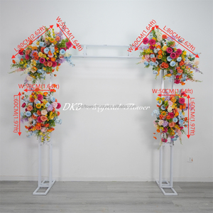 Venta Directa de Fábrica DKB, Decoración y Suministros para Bodas, Arreglos Florales para Exteriores, Fondo para Bodas, Flores Artificiales - Product Image 2