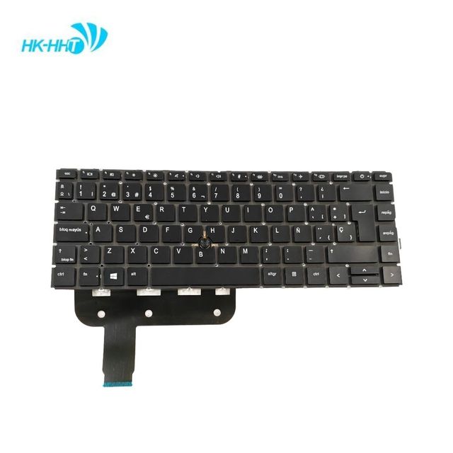 HK-HHT Backlit Replacement Keyboard EliteBook 840/845/745 G7/G8 Series ZBook Firefly 14 G7/G8 Laptop USB-A Interface US Layout