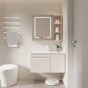 Armoire de toilette murale résistante à l'eau, certifiée CE, écologique, durable, à prix abordable, garantie 3 ans, directement de l'usine - Product Image 4