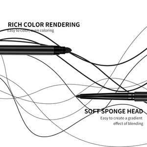 <span class=keywords><strong>Crayon</strong></span> Eyeliner Rétractable Marron et <span class=keywords><strong>Noir</strong></span> Organique Vente en Gros Eye Liner Organique Imperméable pour les <span class=keywords><strong>Yeux</strong></span> - Product Image 2