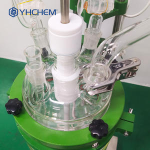 高温ラボ攪拌化学ジャケット付きガラス反応器新着 - Product Image 5