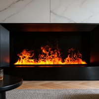 Inno-Fire 60 Inch 3D Water Steam Electric Fireplace Perapian Uap Listrik Otomatis