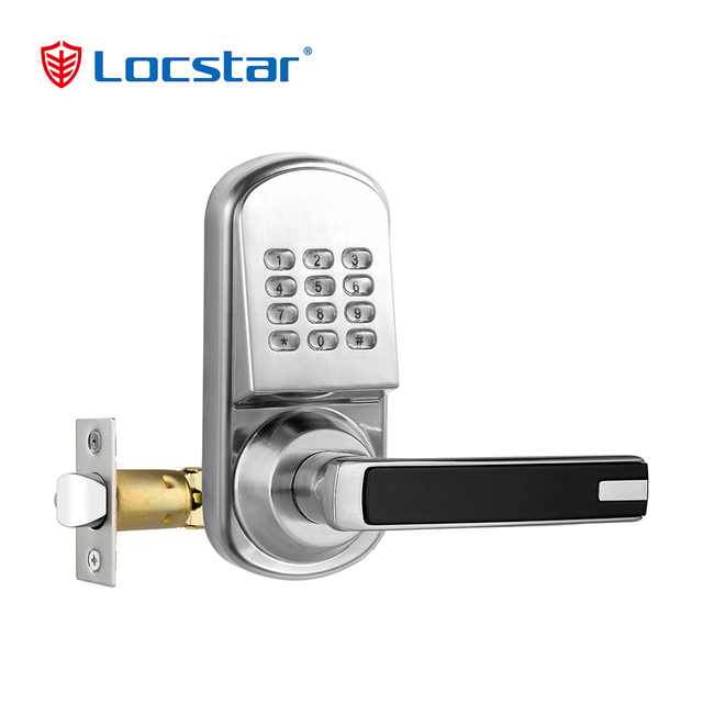 Locstar Zinc Alloy Security Intelligent Electronic Password Smart Home Zigbee Zwave Door Lock