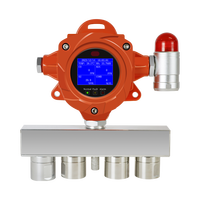 Détecteur de gaz multiple antidéflagrant CE ATEX SIL avec écran LCD pour CO, H2, CO2, méthane, humidité, température