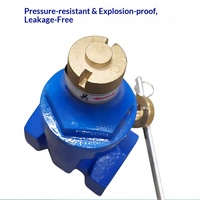 Vanne à opercule en fonte ductile avec verrouillage magnétique et joint souple fileté CZ15X-16Q NRS 2Cr13 SS Stem DN15-DN65 pour la protection des compteurs d'eau