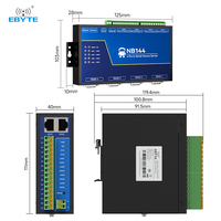 Serveur Série Ebyte NB144 4 Canaux Série RS485 RS232 RS422 vers Ethernet CDSENET TCP UDP MQTT HTTP Modbus Storage Gateway