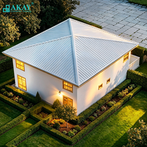 Maison modulaire de luxe en conteneur, villa préfabriquée moderne, bâtiments préfabriqués, mini-maison mobile avec mur-rideau en verre et terrasse - Product Image 3