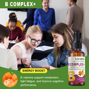 Venta al por Mayor OEM: Complejo de 8 Vitaminas B en <span class=keywords><strong>Gotas</strong></span> con Vitamina B12 para Adultos, para Aumentar la Energía y Apoyar el Crecimiento de Piel, Cabello y Uñas - Product Image 4