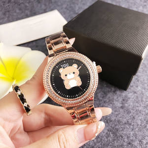 Elegante Reloj de Mujer con Detalles de Diamantes en la Esfera Completa, Correa de Acero Inoxidable, Resistente al Agua - Product Image 5