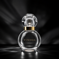 Flacon de parfum vide de luxe personnalisé avec emballage en boîte 50 ml pour marque privée OEM avec bouchon en bois