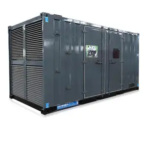 Siêu im lặng loại 400kva 1000kva 2000kva im lặng Máy phát điện diesel