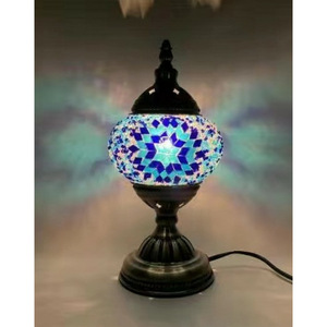 Turkish Bohemian Finished Table Lamp Retro Creative <b>Desk</b> Lamp for Bedroom <b>Study</b> Dining Room Bar Home Decor Gift - Product Image 4