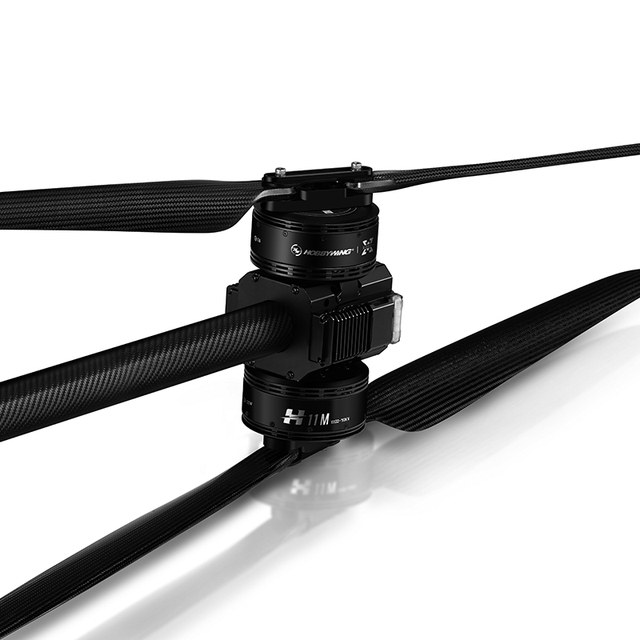 100kg Thrust Takeoff Large Drone Power System Hobbywing H11M Combo Coaxial Brushless Drone Double Motor Kit 57.5KG Max