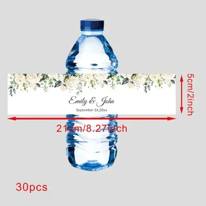 Etiqueta de celebración personalizada de 30 piezas, etiqueta adhesiva personalizada para botella, etiqueta adhesiva con texto de nombre personalizado - Product Image 6