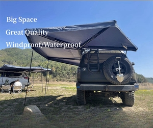 Venta caliente Off Road Car Tent Camping <span class=keywords><strong>3X3</strong></span> 360 Independiente con Led 4X4 Pared lateral <span class=keywords><strong>Toldo</strong></span> gris - Product Image 6