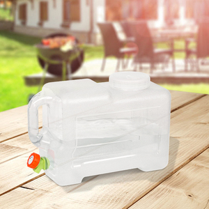 Práctico Contenedor de Agua de 12 Litros con Grifo para Viajes de Campamento - Product Image 2