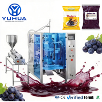 Machine d'emballage verticale automatique de haute précision YH pour confiture de fruits (confiture de fraises, confiture de myrtilles)