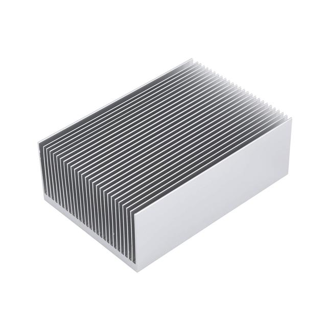 Custom Large Aluminum Heatsink Heat Sinks Peltier Cooling 27 Fin Radiator GPU Backplate Heatsink for IC Module Led PCB