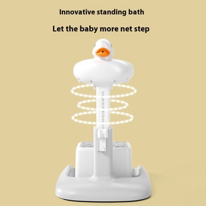 Giá đỡ tắm cho bé có thể điều chỉnh chiều cao, đế chống trượt, có bậc thang và ghế ngồi - Product Image 6