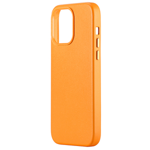Custodia per telefono in pelle liscia vegana con bordo avvolto per <span class=keywords><strong>iPhone</strong></span> 14 Pro Max custodia per cellulare <span class=keywords><strong>Cover</strong></span> <span class=keywords><strong>originale</strong></span> in pelle sintetica - Product Image 4