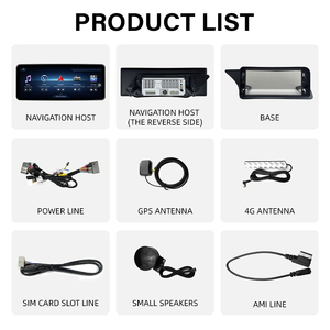 NGT4.5 e-level cuatro puertas W212 W204 Android Pantalla de coche 12,3 pulgadas CarPlay Android Auto <span class=keywords><strong>Bluetooth</strong></span> REPRODUCTOR DE DVD de coche para Mercedes Benz - Product Image 5