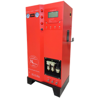 Machine de gonflage d'adhérobes de voiture certifiée CE, affichage LCD, matériau en aluminium, niveau sonore 70 dB, moniteur de pression des pneus