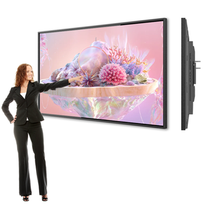 Affichage numérique interactif LCD mural intérieur de 55 pouces, écran tactile infrarouge 10 points, Android - Product Image 1