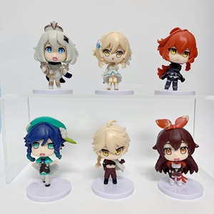 Nuovi modelli di arrivo decorazione per la casa decorazione della torta in PVC <span class=keywords><strong>Anime</strong></span> Action Figure <span class=keywords><strong>Genshin</strong></span> impatto - Product Image 1