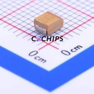 Condensador de Tántalo T491B336K016AT CASE-B-3528-21(mm) (Capacidad: 33uF) (Precisión: 10%) (Voltaje Nominal: 16V) - Product Image 1