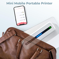 Mesin Printer Termal Portabel Phomemo Ukuran Mini A4 untuk Dokumen, Catatan, dan Penggunaan di Sekolah yang Praktis