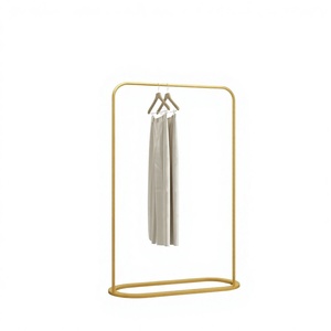 Simple Home Clothing Display Stand Ins Style Clothing Store <strong>Clothes</strong> Display <strong>Props</strong> Set Height-added Floor Hanger China Made China - Product Image 1