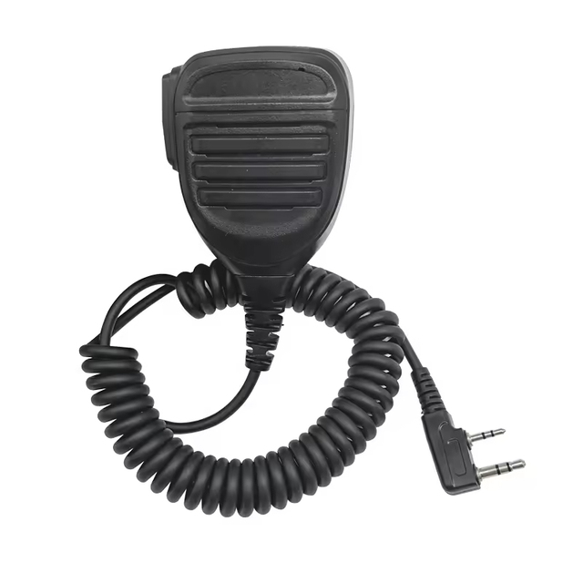 Speaker Microphone Walkie Talkie EARPHONIC K Plug Customizable Handheld Shoulder VHF_UHF Frequency 45mm Speaker for Two-Way