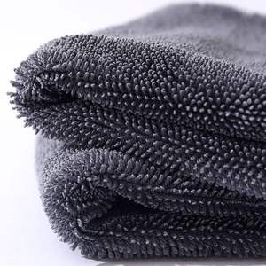 Serviette de séchage automobile en microfibre torsadée ultra-douce et super absorbante 1200 GSM avec logo personnalisé OEM pour <span class=keywords><strong>lavage</strong></span> et detailing professionnel - Product Image 2