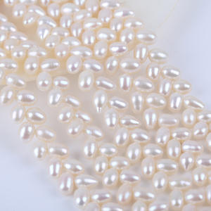 Material de Perlas Sueltas en Forma de Espiga de Trigo de Agua Dulce Natural de 5-6 mm para Hacer Collares Hechos a Mano - Product Image 5