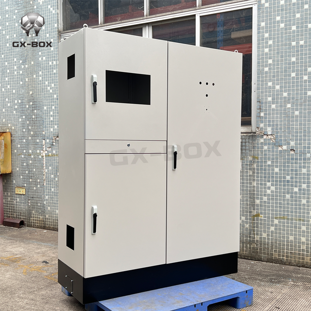 Custom Ip65 Waterproof Modular Floor Standing Industrial Enclosures Aluminum Cabinets Industrial Power Distribution Box