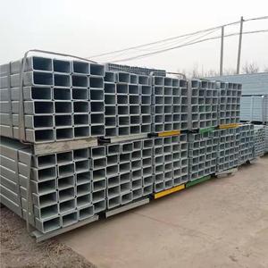 Mild Rhs Shs Hollow Section Rectangular Galvanized Steel <b>Square</b> Tube for Fence Tubing - Product Image 2