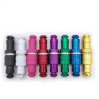 Adaptateur GX16 de longueur personnalisée 16 mm, connecteur aviation mâle-femelle 4P, prise métallique blanche brillante, étanche, adaptateur d'alimentation BNC 5A