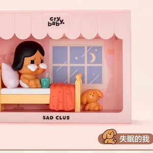 CRYBABY Pleurer Bébé Tristesse <span class=keywords><strong>Club</strong></span> Série Artisanat Boîte Aveugle Scène Ornement Cadeau (veuillez nous contacter pour obtenir des tarifs spéciaux) - Product Image 5