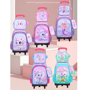 <span class=keywords><strong>Mochila</strong></span> Escolar con Ruedas y Asa para Niñas, Venta al por Mayor <span class=keywords><strong>de</strong></span> Artículos Escolares - Product Image 1