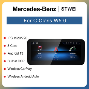 Android13 stwei 12.3 "8คอร์สำหรับ Mercedes Benz C คลาส W205 S205ระบบอัจฉริยะรถยนต์หน้าจอมัลติมีเดียของรถยนต์จีพีเอส - Product Image 2