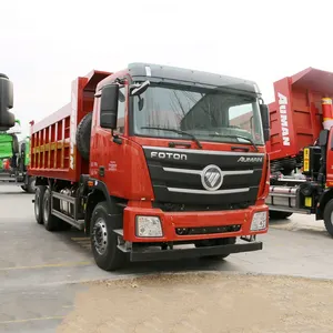 Used Foton 6x4 40t Left Hand Diesel Delivery Dump Truck For Sale