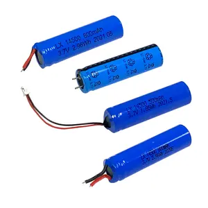 2021 Best Sell Rechargeable Li Ion Battery 14500 3.7v 500mah Battery