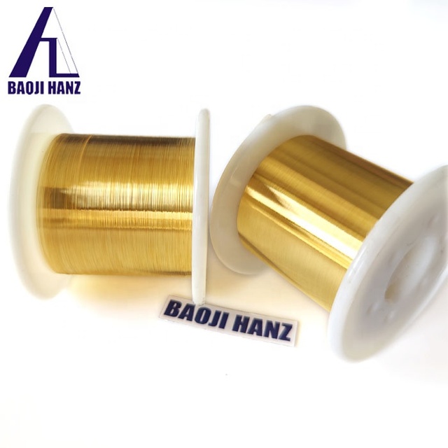 0.02mm Gold Plated Tungsten Wire for Sale