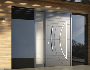 Seeyesdoor Cổng An Ninh Cửa Trước Bằng Nhôm Thiết Kế Phổ Biến Hiện Đại 2020 Cho Nhà Biệt Thự - Product Image 2