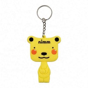 Wholesale Custom <b>Personalized</b> Logo Printing Sublimation Car Soft Pvc Promotional Carabiner <b>Keychain</b> - Product Image 1